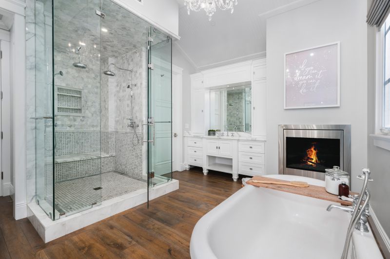 Luxurious Walk-In Shower Design